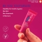 Oral hygiene travel set - pink