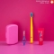 Oral hygiene travel set - pink