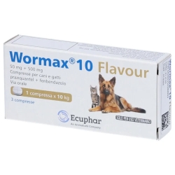 Wormax 10 Flavour - Deworming Treatment 3 Tablets