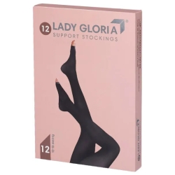 Lady Gloria 12 - Open tip collant - Size 5 Sahara
