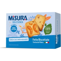 Dolcesenza - Rusks without added sugar - 320 g