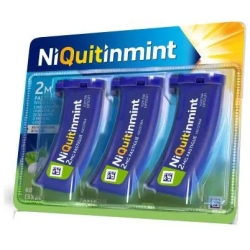 Niquitinmint 60 tablets of 2 mg to quit smoking
