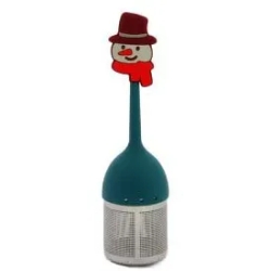 Steel Tea Filter - Snowman