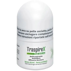 Traspirex Delicate Skin - Antiperspirant Deodorant 20 ml Roll-On