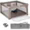 Playground - Folding Playpen Measure L 120 x 120 Cm - Beige
