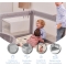 Playground - Folding Playpen Measure L 120 x 120 Cm - Grey