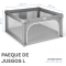 Playground - Folding Playpen Measure L 120 x 120 Cm - Grey