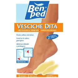 Ben Ped - Finger Blisters - 6 Assorted Plasters