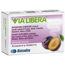 Via Libera - Fibre supplement 30 tablets