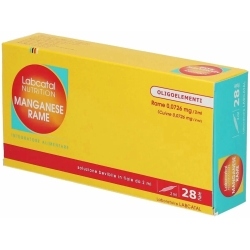 Manganese and Copper - Defense boost Supplement 28 vials