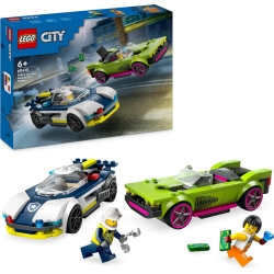 City 60415 Race Car Chase - Playset To Build 6+