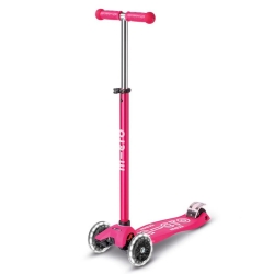 Maxi Deluxe Led - Pink Scooter