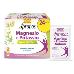 Magnesium And Potassium Without Sugars - Energy Supplement 24 Sachets