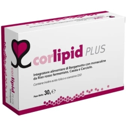 Corlipid Plus - Cholesterol Level Supplement 30 Tablets