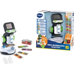 Interactive video microscope for children