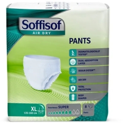 Air Dry Pants Super - 8 Absorbent Panties Size XL