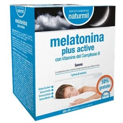 Naturmil Melatonina Plus Active - Sleep Supplement 90 Tablets
