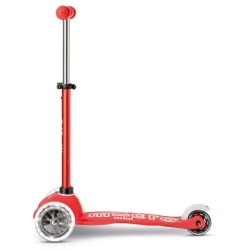 Mini Deluxe LED - Child's Scooter - Red