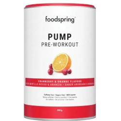 Pump Pre Workout - Cranberry and Orange Protein Supplement 390g