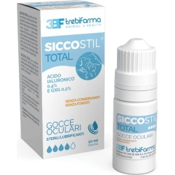 Siccostil Total - Ophthalmic Eye Drops for dogs and cats 10 Ml