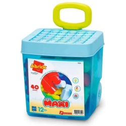 Abrick - Les Maxi - Trolley With 40 Bricks 12M+