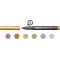 Metallic - 6 Maxi Tip Markers