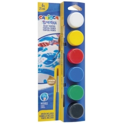 Ready Tempera - 6 Jars Of 25 Ml