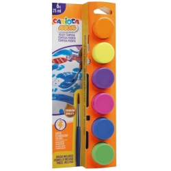 Neon - Tempera 6 Jars X 25 Ml