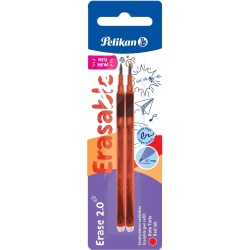 Erase 2.0 - Erasable Pen - 2 Refills - Red