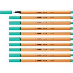 Stabile Point 88 - 10 Fineliner Pens - No. 13 Ice Green