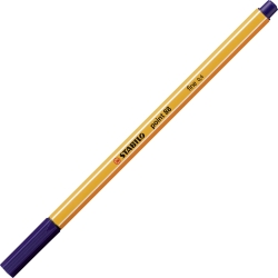 Stabile Point 88 - 10 Fineliner Pens - No. 22 Prussian Blue