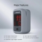 Finger pulse oximeter