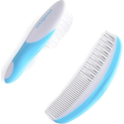 Brush and comb set - Pink