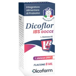 Dicoflor Ibs Drops - Probiotic Supplement 8 Ml