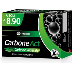 Carbone Act - Fibre Supplement 45 Tablets