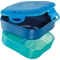 Picnik - lunch box 3 in 1 concept blue green