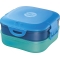 Picnik - lunch box 3 in 1 concept blue green