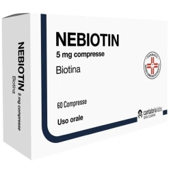 Nebiotin 5 mg - Biotin deficiency 60 tablets