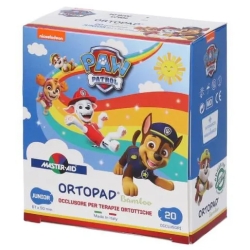 Ortopad Bamboo Paw Patrol Junior - 20 Patches for Children