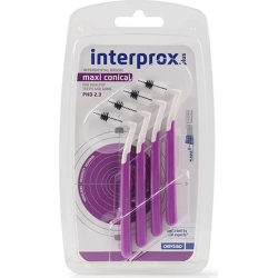 Interprox Plus Maxi Conical - 6 Purple Interdental Brushes