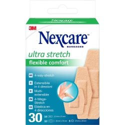 Flexible Comfort Ultra Stretch - 30 assorted plasters