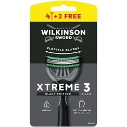 Sword Extreme 3 Black Edition - 6 Disposable Razor Blades