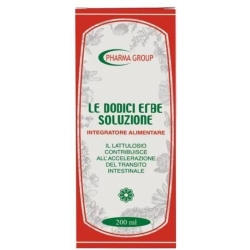 The Twelve Herbs Solution - Fibre Supplement 200 Ml