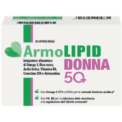 Armolipid Woman 50+ - Cholesterol Level Supplement 30 Capsules