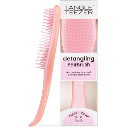 Naturally Curly - detangling brush - Orange/Pink