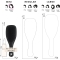 The Ultimate Detangler Mini - Detangling Brush - black