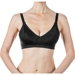3C Microfibre Nursing Bra - Black
