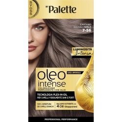 Syoss oleo intense - Permanent hair dye N. 7-56 Light brown pearl