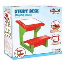 Smart studio - children's desk red