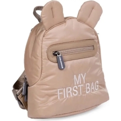 My First Bag - backpack - Quilted Beige